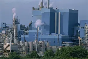 Factories Prints: Pulp mill and paper processing plant, North Charleston area, South Carolina