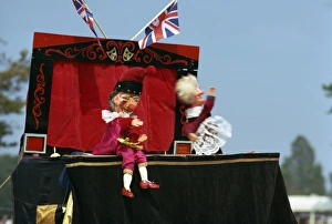 Puppet Prints: Punch and Judy show, England, United Kingdom, Europe