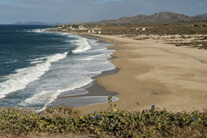 Baja California Prints: Punta Gasparena, Pacific coast south from Todos Santos, Baja California, Mexico