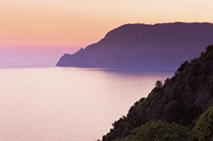 Punta Mesco at sunset