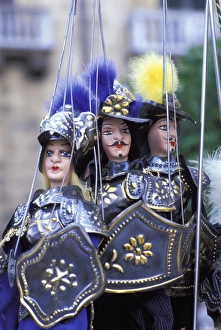 Puppet Prints: Pupi Siciliani, Sicily, Italy, Europe