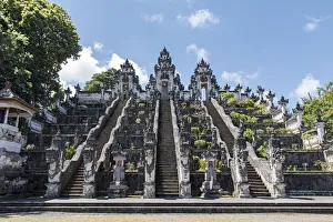 Staircase Prints: Pura Lempuyang temple stairs, Bali, Indonesia, Southeast Asia, Asia