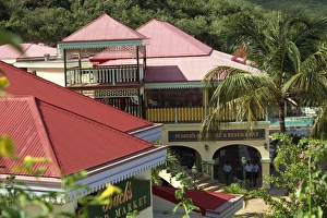 Bars Prints: Pussers store, bar and restaurant, Laverick Bay, Virgin Gorda, Virgin Islands