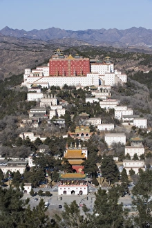 Images Dated 11th January 2009: Putuo Zongcheng Tibetan outer temple dating from 1767, Chengde city, UNESCO World Heritage Site