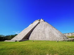 Adventures Prints: Pyramid of the Fortune-teller or Pyramid of the Magician, Uxmal, Yucatan State, Mexico