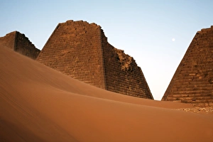 The pyramids of Meroe