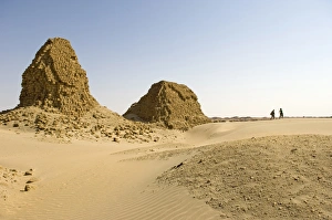 Images Dated 14th September 2005: Pyramids of Nuri, Kingdom of Meroe, Sudan, Africa