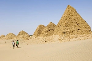 Images Dated 14th September 2005: Pyramids of Nuri, Kingdom of Meroe, Sudan, Africa