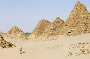 Images Dated 14th September 2005: Pyramids of Nuri, Kingdom of Meroe, Sudan, Africa