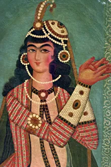 Images Dated 7th January 2000: Qajar painting