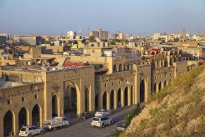 Bazaar Prints: Qaysari Bazaar, Erbil, Kurdistan, Iraq, Middle East