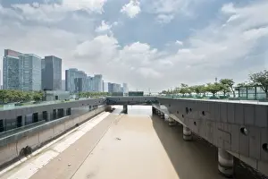 Business District Prints: Qianjiang New Town (Jianggan), a new business district of Hangzhou, Zhejiang, China, Asia