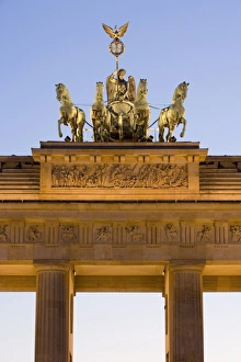 Pariser Platz Prints: Quadriga on Brandenburger Tor