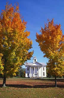 Quaker Meetinghouse, Mcindoe Falls, Vermont, New England, USA