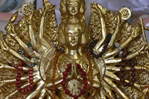 Beads Prints: Quan Am (Bodhisattva of Compassion) (Goddess of Mercy), Tu An Buddhist Temple