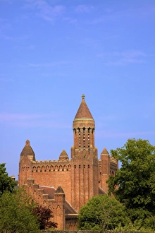 Typical Culture Prints: Quarr Abbey, Ryde, Isle of Wight, England, United Kingdom, Europe