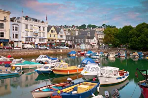 Quay Prints: The Quay, Dartmouth, Devon, England, United Kingdom, Europe