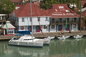 Images Dated 22nd January 2008: Quay, St. Johns, Antigua, Leeward Islands, West Indies, Caribbean, Central America