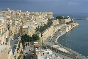 Malta Prints: Quayside and Lower Barrakka Gardens