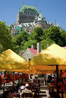 Restaurant Prints: Quebec City, province of Quebec, Canada, North America