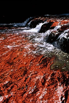 Gran Sabana Prints: Quebrada de Jaspe, Jasper Rock Waterfall, Gran Sabana, Venezuela, South America
