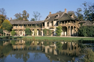 Versailles Prints: Queens House, Hameau (Hamlet), Chateau of Versailles, UNESCO World Heritage Site