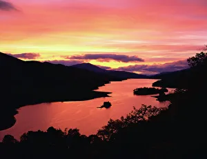 Loch Prints: Queens View at dusk