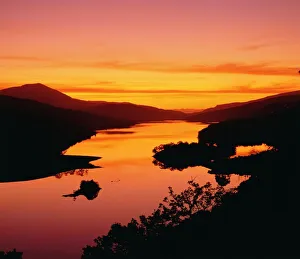 Queens view at sunset