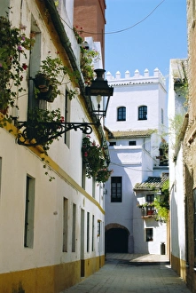 Moorish Prints: Quiet street in Seville