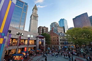 Images Dated 10th October 2009: Quincy Market, Boston, Massachusetts, New England, United States of America