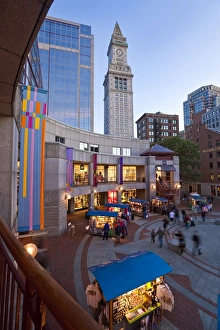 Images Dated 10th October 2009: Quincy Market, Boston, Massachusetts, New England, United States of America
