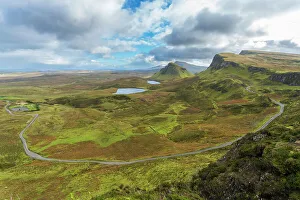 Inner Hebrides Prints: Quiraing, Isle of Skye, Inner Hebrides, Scotland, United Kingdom, Europe