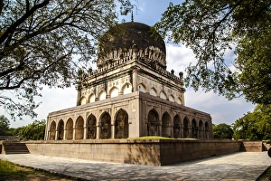 Place Concerning Death Prints: Qutab Sahi Heritage Park, Hyderabad, Andra Pradesh, India, Asia