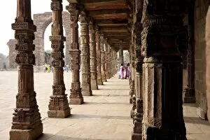 Qutub complex, UNESCO World Heritage Site, Delhi, India, Asia