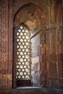 New Delhi Prints: Qutub Minar, UNESCO World Heritage Site, New Delhi, India, Asia