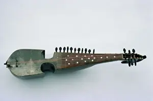 Musical Instrument Prints: Rabab, musical instrument played throughout north west country