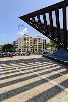 Tel Aviv Prints: Rabin Square, Tel Aviv-Yafo, Tel Aviv, Israel, Middle East