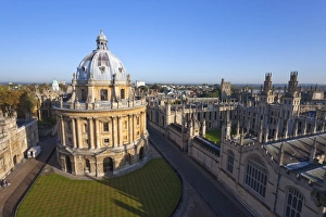 Images Dated 8th October 2009: Radcliffe Camera and All Souls College, Oxford University, Oxford, Oxfordshire