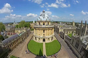 College Collection: Radcliffe Camera and All Souls College from University Church of St