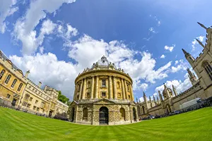 Neo Classical Prints: Radcliffe Camera, University of Oxford, Oxford, Oxfordshire, England, United Kingdom