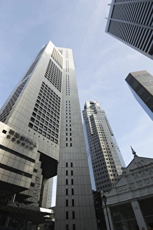Raffles Place in the Financial District