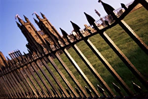 Parliament Building Prints: Railings, Scottish Parliament Building