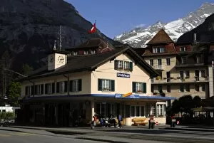 Railway station and hotel