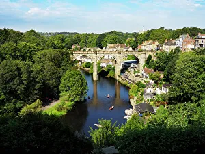 House Exterior Prints: Railway Viaduct over the River Nidd at Knaresborough