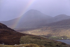Rain Bow Prints: Rainbow over Clisham