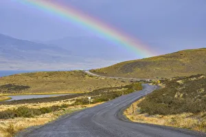 Freeways Prints: Rainbow, Torres del Paine National Park, Ultima Esperanza Province