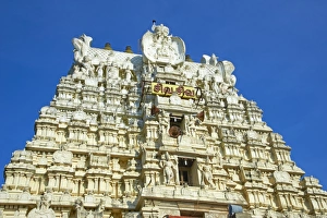 Tamil Nadu Prints: Ramanatha Swami, Rameswaram, Tamil Nadu, India, Asia