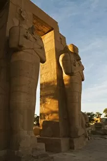 The Ramesseum, West Bank (Western Thebes), Thebes, UNESCO World Heritage Site