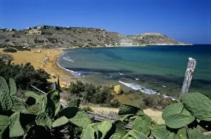 Images Dated 8th December 2011: Ramla Bay, Gozo, Malta, Mediterranean, Europe
