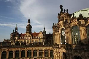 Images Dated 7th June 2009: Ramparts Pavilion, Residenz Schloss (Royal Palace), Zwinger Palace, Dresden